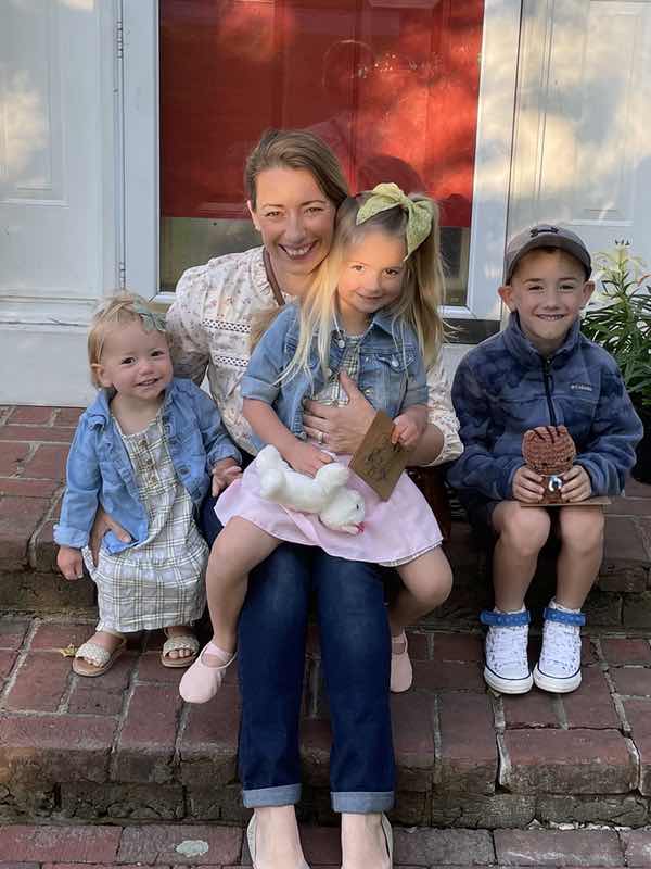 Tieney Boggs and her children